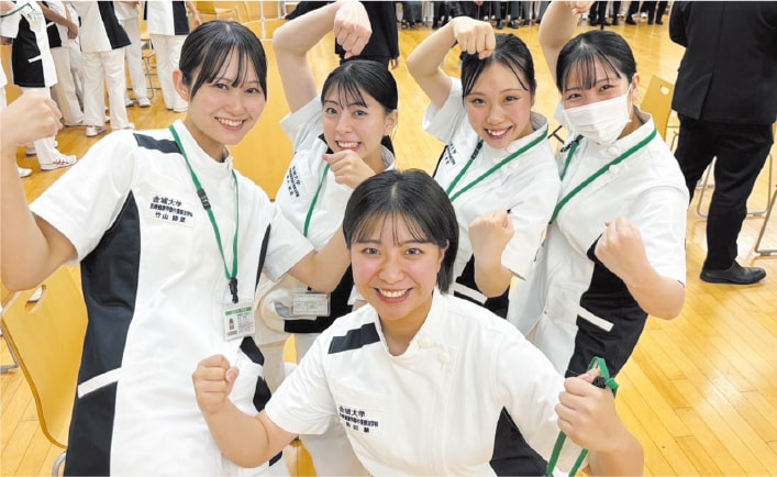 医療健康学部　作業療法学科 在学生イメージ